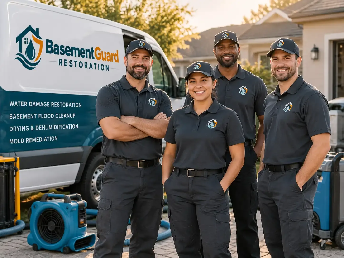Basement Water Damage Restoration company in Tiline, KY